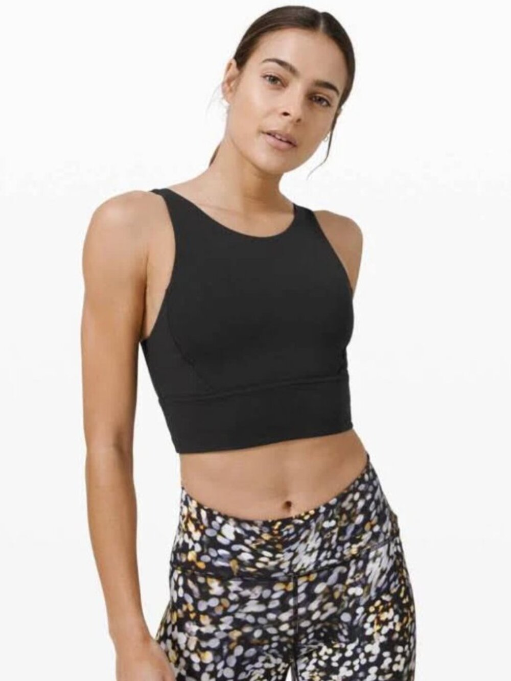 Lululemon Stronger As One Long Line Sports Bra